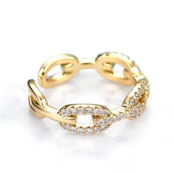 Grand Mignon Gold Stacking Ring